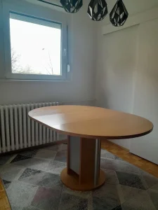 Okrugli trpezarijski sto - produživi