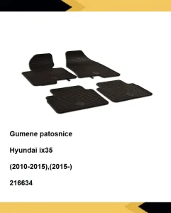 Gumene patosnice Hyundai ix35 (2010-2015 , 2015-) 216634