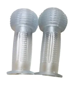 Ručke kormana-gumene bele bmx i trotinet