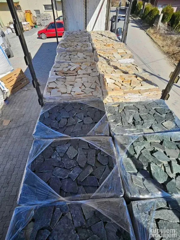 Prirodni kamen / Travertin / Bunja / Ukrasni kamen
