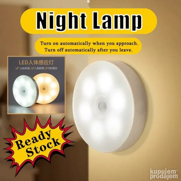 Lampa na senzor