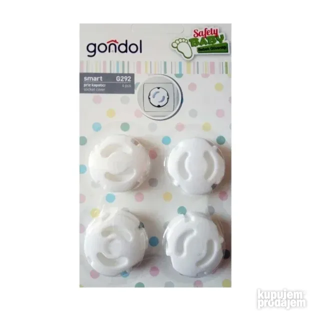 Poklopac šuko utičnice za struju 220V zaštita za decu 4kom