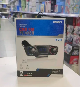 Auto FM plejer - višenamenski 12-24V 3.1A USB izlaz