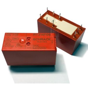 Relej 5V / 16A rele Schrack RT314F05