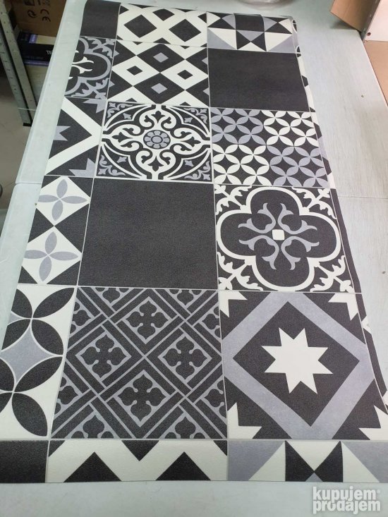 Retro Protivklizna Pogloga 49x100cm - Tapis #34