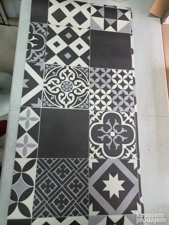 Retro Protivklizna Pogloga 49x100cm - Tapis #34