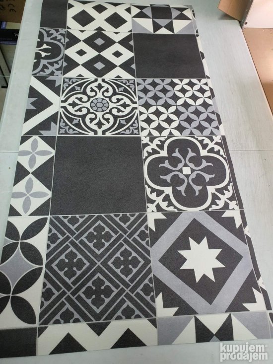 Retro Protivklizna Pogloga 49x100cm - Tapis #34