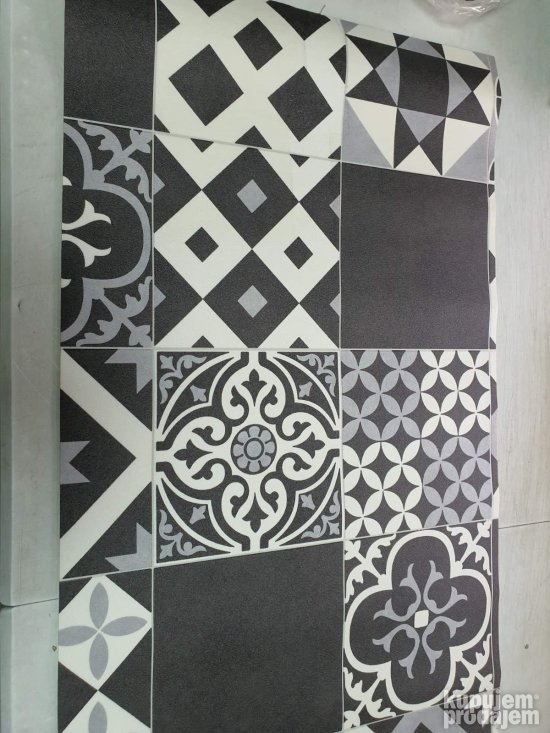 Retro Protivklizna Pogloga 49x100cm - Tapis #34