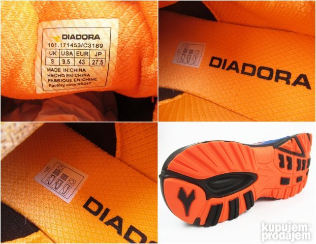 Diadora RAID 3 patike NOVO K136/43