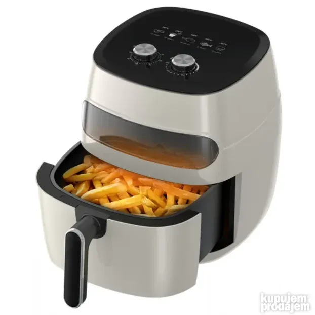 TOO AF-120W-1350 W hot air deep fryer with window 5.2 liters
