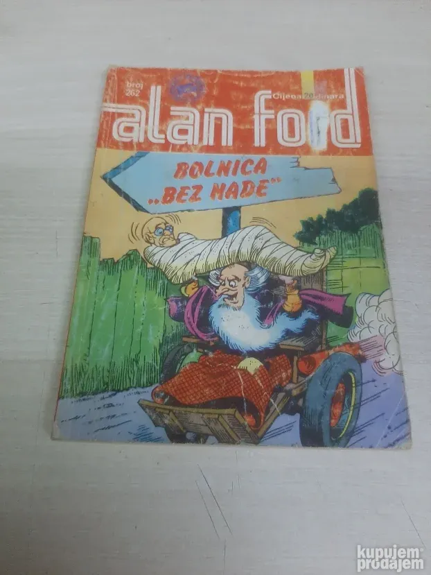 Alan ford 262 Bolnica Bez nade