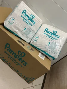 Pelene Pampers premium care