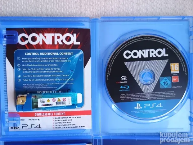 PS4 / PS5 - Control i Hades - GOTY - Na Disku