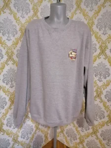 Big sivi duks za punije muškarce