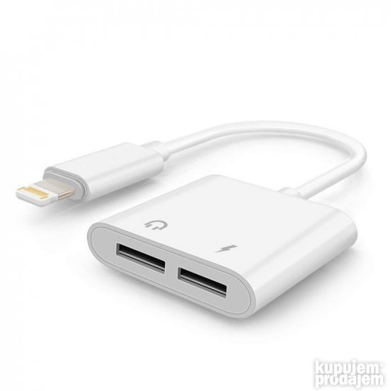 Adapter Iphone na audio lighting i lighting