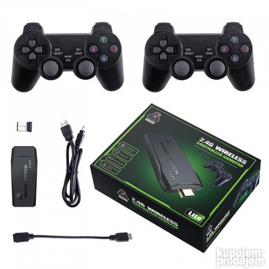SuperN Lite KONZOLA Sa DVA Kontrolera 4K HD Za PS1