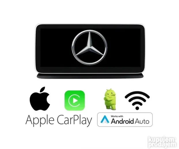 Multimedija mercedes c klasa ful tac android,car play