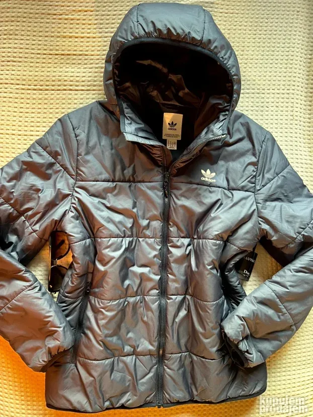 ADIDAS ORIGINAL muska plava jakna sa kapuljacom M KAO NOVA