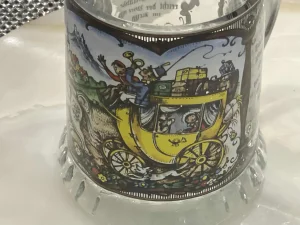 Krigla za pivo, original Germany, potpisana