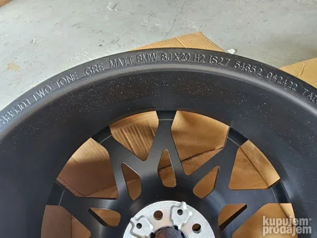 nove alu felne 20 " original bmw 5x112