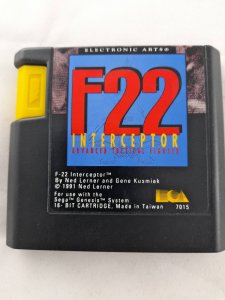 F22 Interceptor - Sega Genesis -