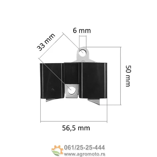 Elektronika (bobina) testere Husqvarna 61 stari tip 66 266