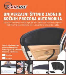 Bočne zavesice zadnje univerzalne