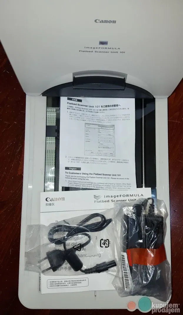 Canon Flatbed Scanner 101