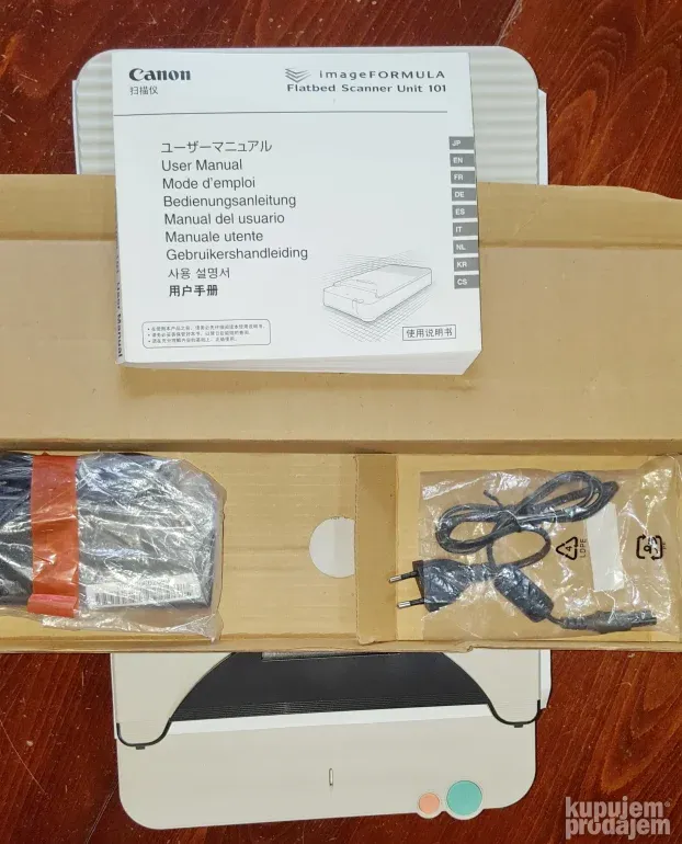 Canon Flatbed Scanner 101