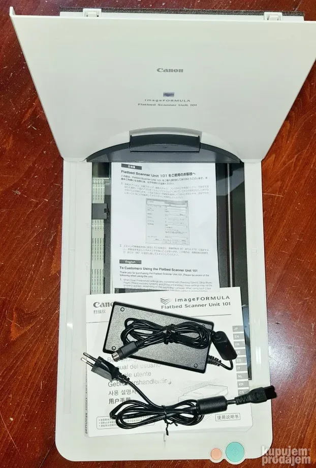 Canon Flatbed Scanner 101