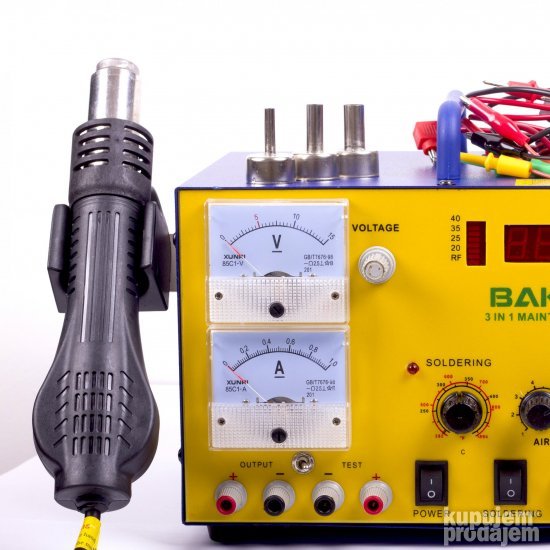 Duvaljka, lemilica i regulator napona, Baku BK-909