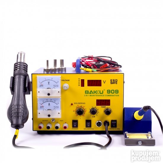 Duvaljka, lemilica i regulator napona, Baku BK-909