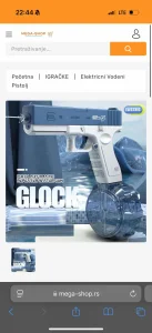 Električni Vodeni Pištolj