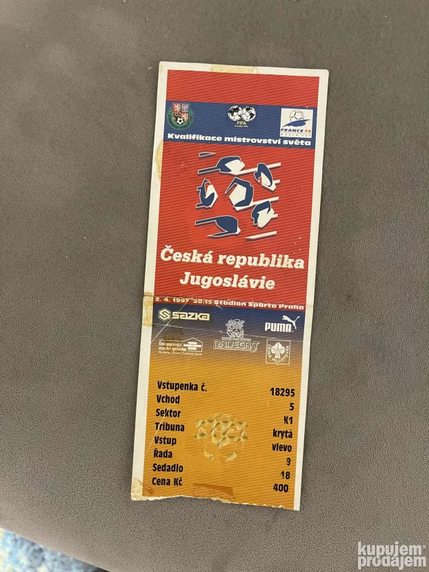 Ulaznice Partizan Liga sampiona, Crvena zvezda, reprezent