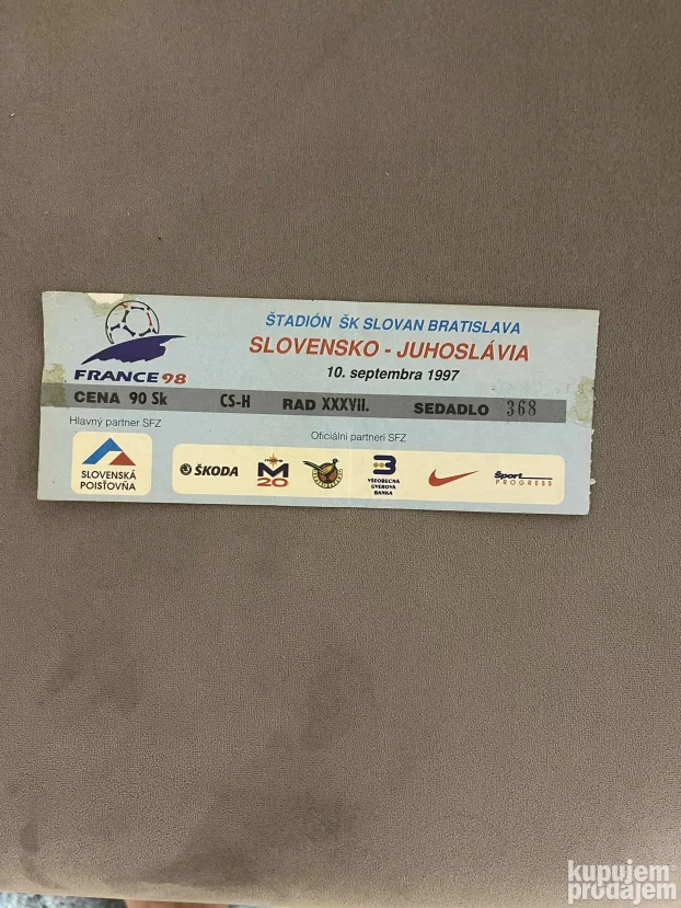 Ulaznice Partizan Liga sampiona, Crvena zvezda, reprezent