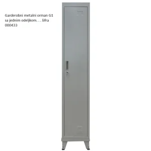 Metalni arhivski, kartotečni, alatni i garderobni ormani
