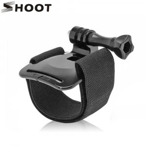 SHOOT Black Wrist Strap Gopro Hero 5 3+ 4 Session i ostale