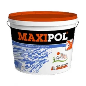 Poludisperziona boja 10L za unutrašnje zidove MAXIPOL MAXIMA