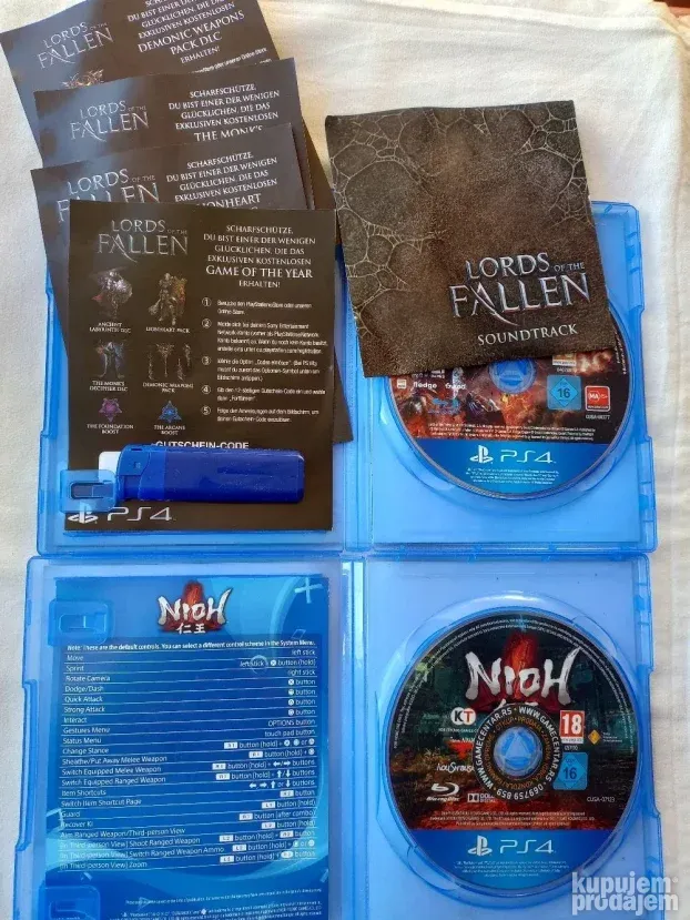 PS4 / PS5 - Lords Of The Fallen - GOTY & Nioh