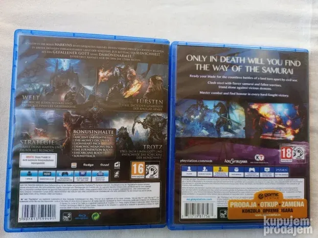 PS4 / PS5 - Lords Of The Fallen - GOTY & Nioh