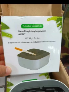 Pepeljara sa filterom koja uvlači dim dva komada 1400