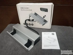 HDMI USB C hub 6 u 1 za Steam Deck PD 100W USB3.0/4K 60hz /N