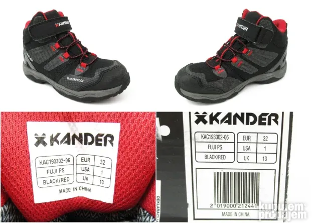 Kander dečije čizme VODOOTPORNE  T3003