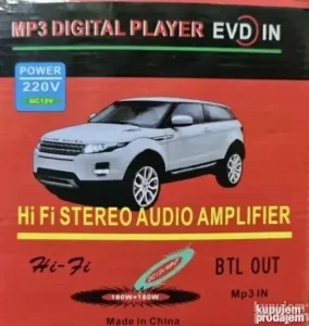 Audio pojacalo-HiFi stereo- 12V 220V-