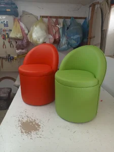 Izrada taburea sa naslonom