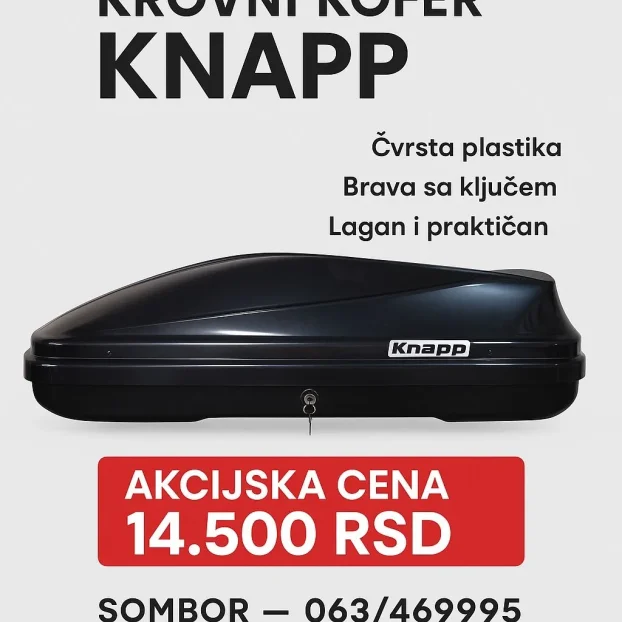 Krovni nosači i koferi za automobil-Akcija već od 2.400
