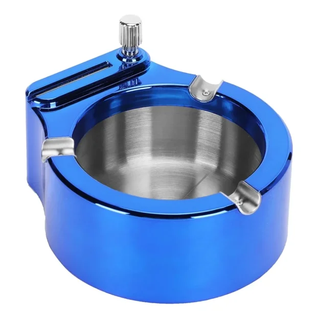 Retro etalna pepeljara upaljac plava