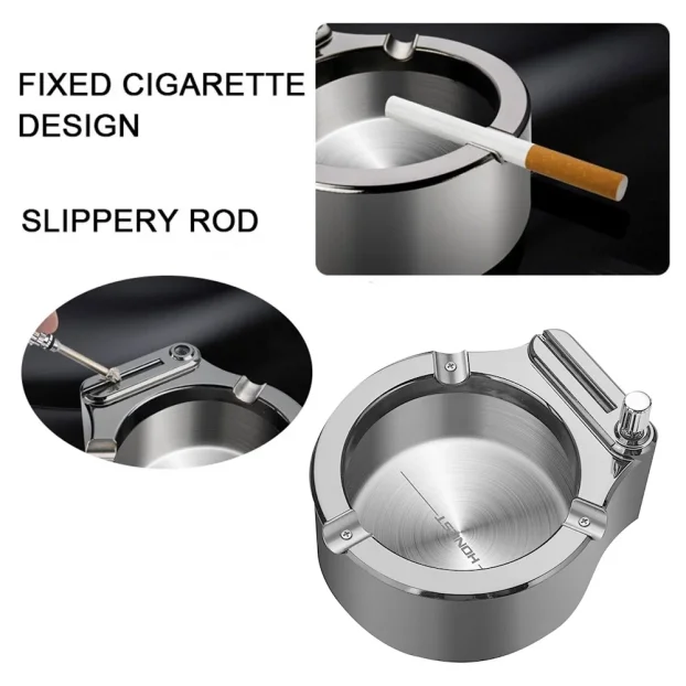 Retro etalna pepeljara upaljac plava