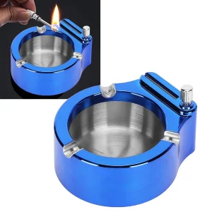 Retro etalna pepeljara upaljac plava