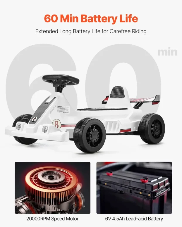Elektricni karting, baterija 6V 4.5Ah